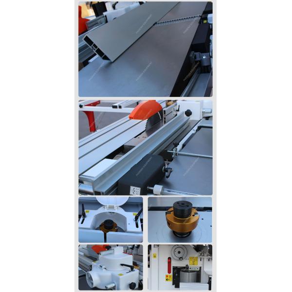 Multifunctional Woodworking Machine for Building Material Shops 5 Functions Combined
