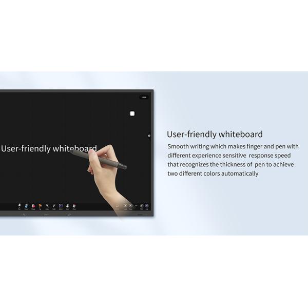 Android 11.0 T982 Motherboard Interactive Whiteboard 75inch Display Support SKD/OEM Order with google Play