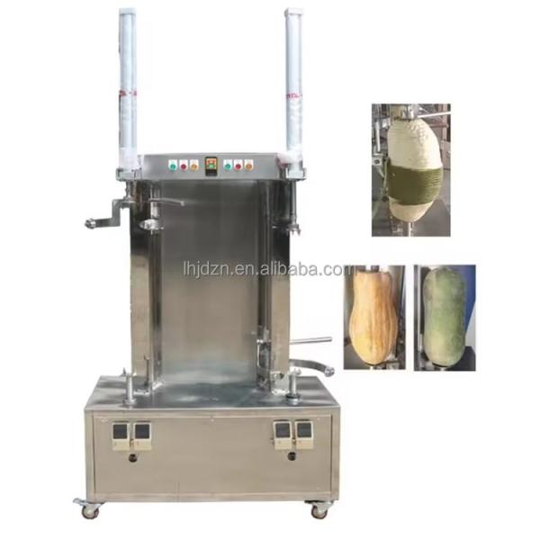 Double Head Pumpkin Peeling Machine / Grapefruit Peeler Machine Automatic / Peeling Fruit and Vegetable Machine