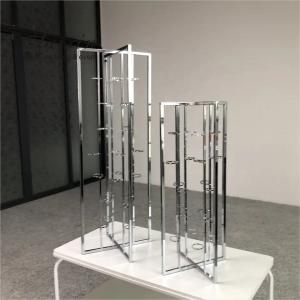 Quality Hot Sale Metal Candlestick Holder Stand Silver Flower Stand Wedding Decoration Tall Metal Candle Stand for sale