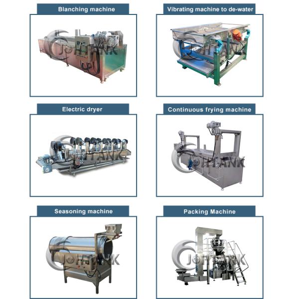 CE Automatic Potato Wafer Making Machine 1000kg/H