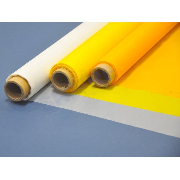 77T 195 Mesh Thread 55Y Polyester Printing Mesh For Clear Varnish On Labels