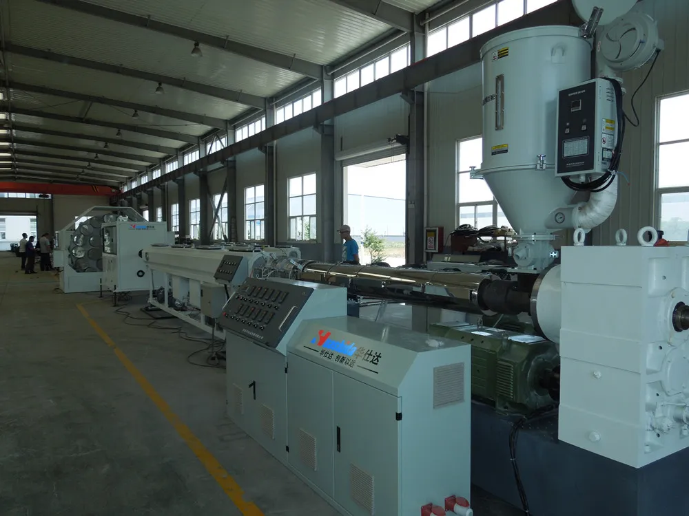 Continuous PU Foaming Pert Flexible Insulation Pipe Equipment for Heating Pipeline