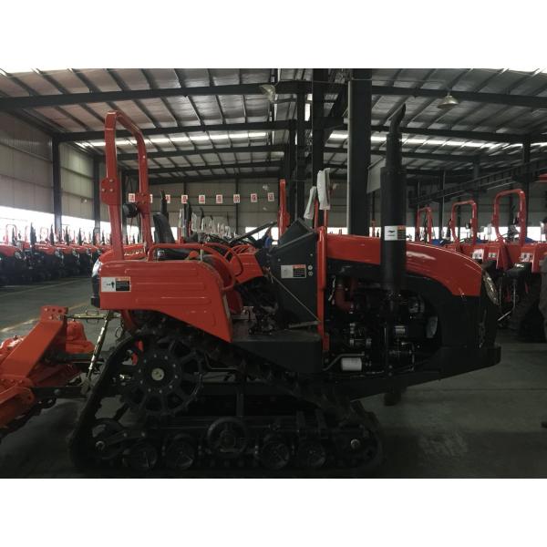 Flexible Turning 90 hp Agricultural Crawler Tractor with High Working Efficiency