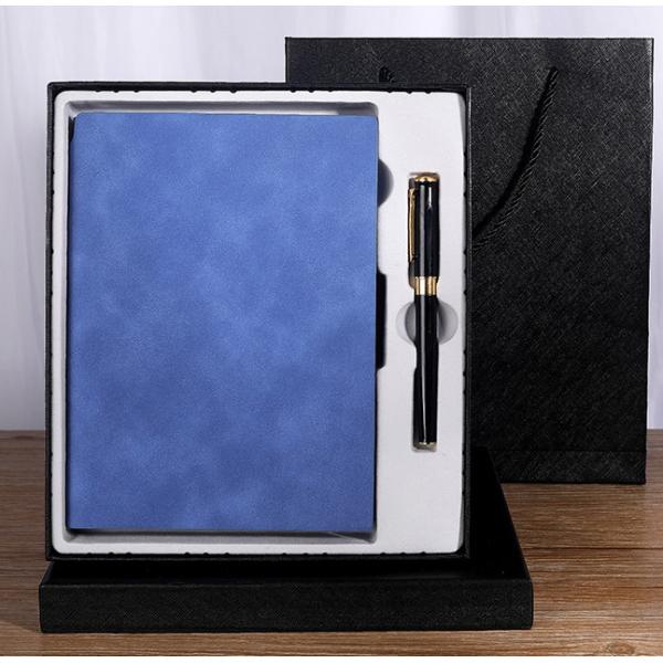 Business Gift Box A5 Thickened Soft Leather Notebook with Customized Logo Notepad