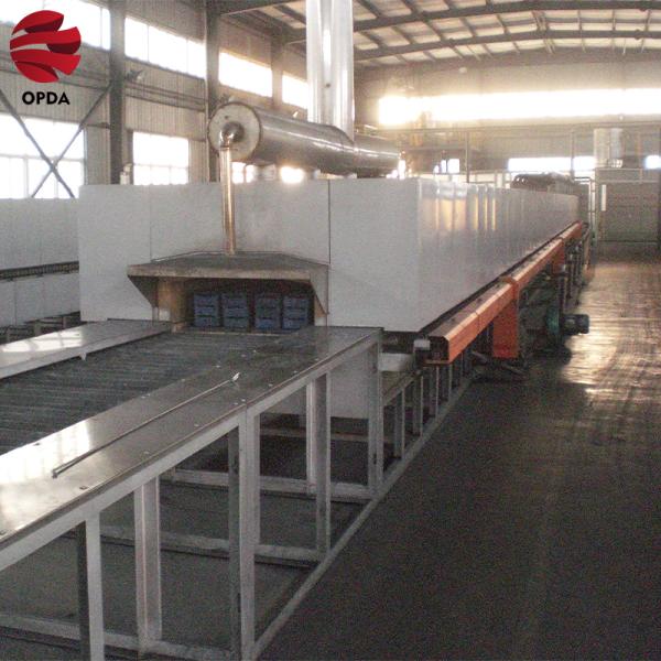 Multi Layer Insulation Continuous Roller Hearth Furnace High Temperature Resistant Low Thermal Deformation