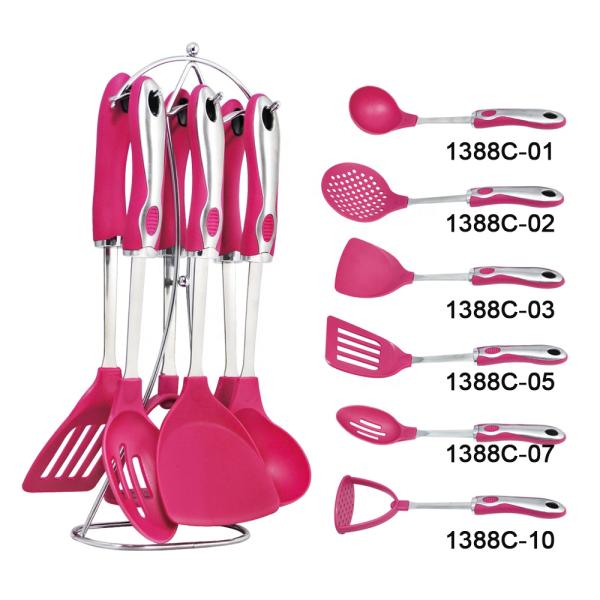 Customized Logo Acceptable Nylon Kitchen Accessory Set for Home Cooking Essentials