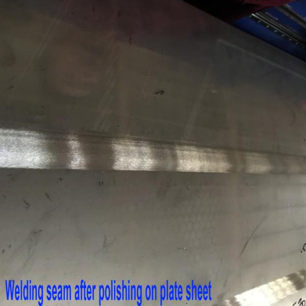 Longitudinal Welding Seam PLC CE Automatic Grinding And Polishing Machine