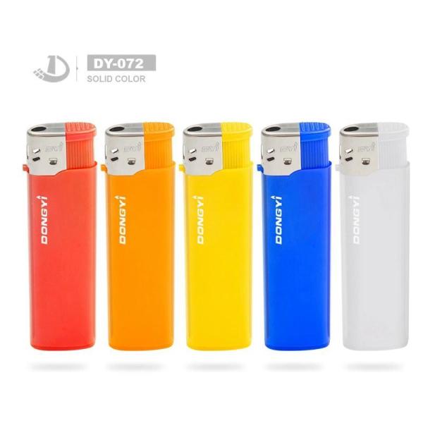 DY-072 Solid Competitive Electronic Butane Gas Cigarette Lighter Perfect for Travel