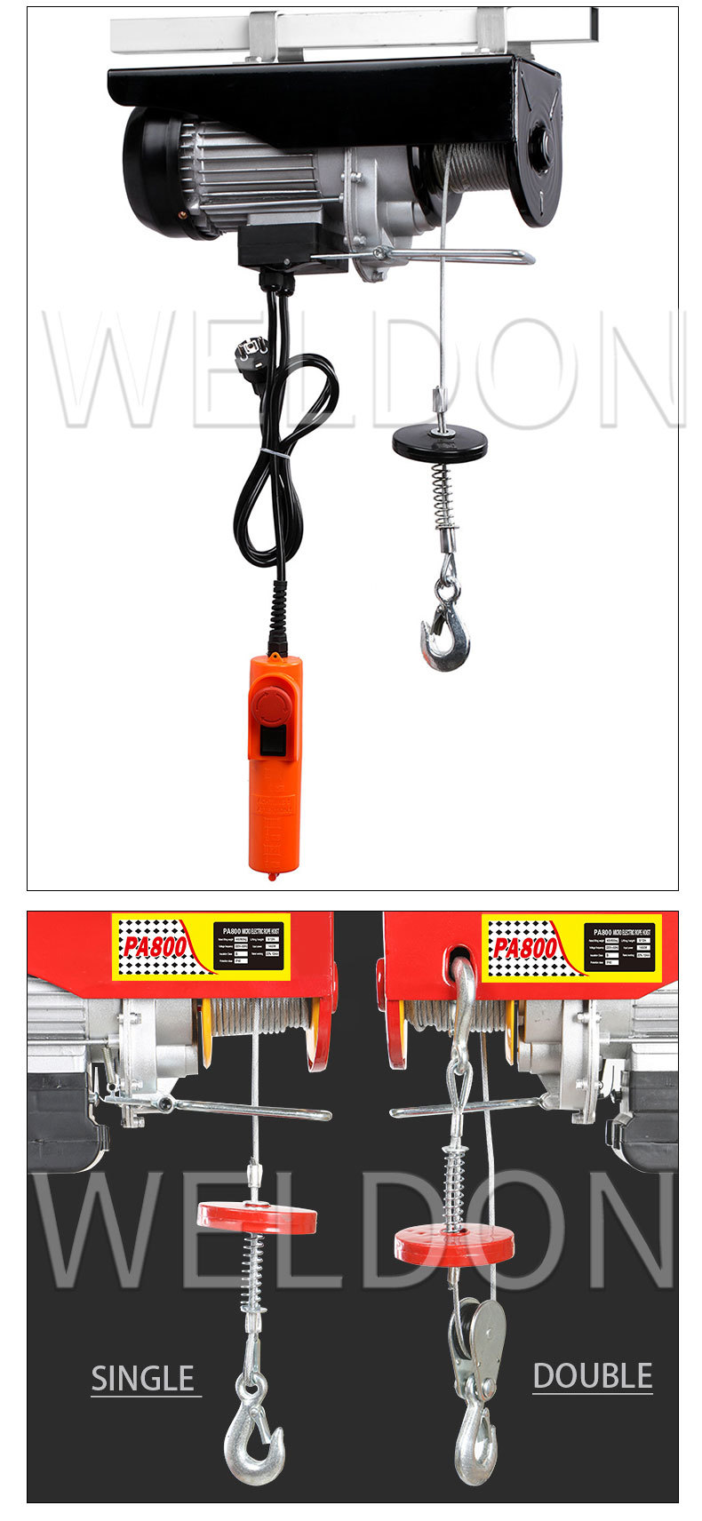 Mini Wire Rope Electric Hoist