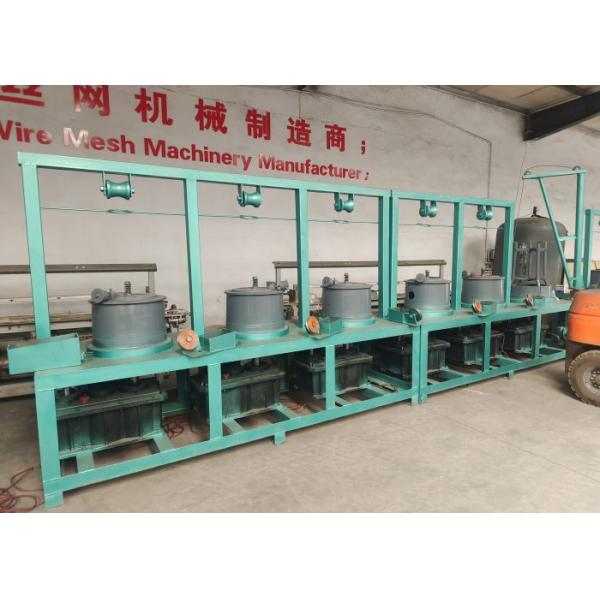 Motor 15kw Steel Wire Drawing Machine Variable Frequency Pulley Type