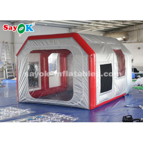 Mobile Inflatable Air Tent For Car Parking Workstation With Filter System
