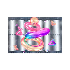 Quality Advertising Led Video Wall P25mm Led Curtain Screen Energy Saving for sale