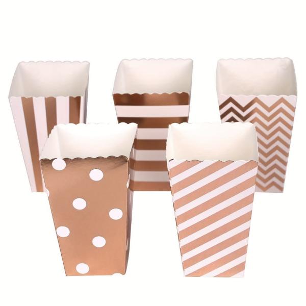 Customized Logo Paper Popcorn Bucket and Box for Customized Packaging Solutions