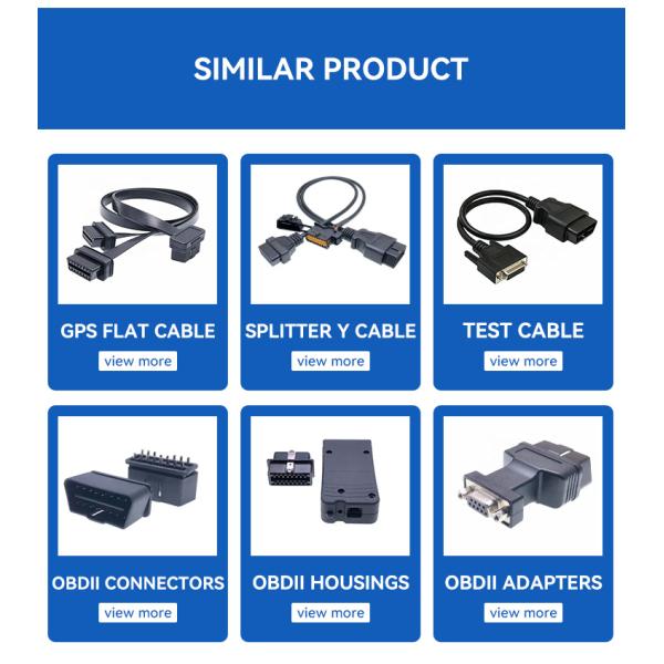 GREEN AOTAI OBD2 Diagnostic Cable for Tesla Code Reader/Scanner 40pin DIY Extension Harness Cybertruck -20-80°C GREEN
