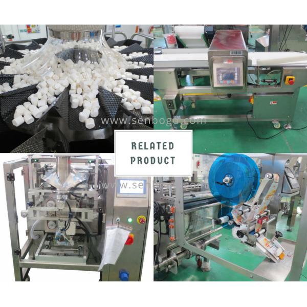 Animal feed automatic weighing and packing machine for 3kg with markem printer value bag