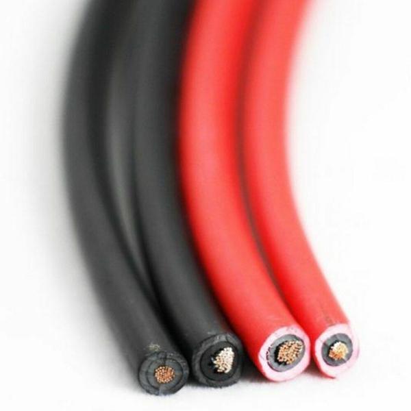 PV Solar Cable Single-core PV Cable for Solar Energy Systems Normal Sections 1C X56/0.285MM Length 100M/1roll Red Black
