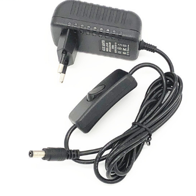 12VDC Output Voltage AU Wall Mount Power Adapter with Inline On/Off Switch Function