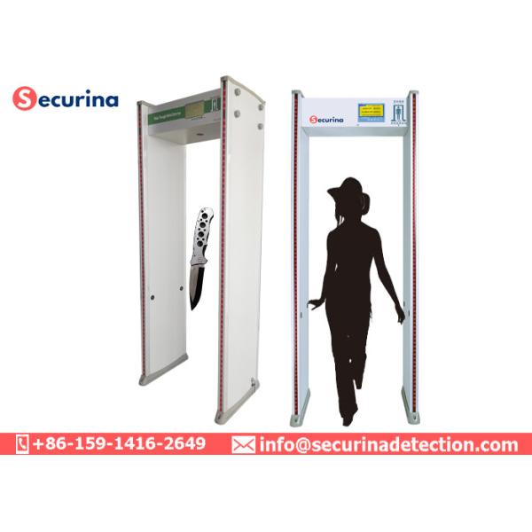 50/60Hz Airport Security Metal Detector Arched Inspection With Microprocessor Control