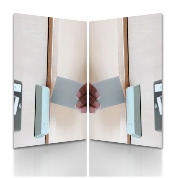 Custom Die Cut Blank Portable Mini Thick Unbreakable Makeup Mirror Acrylic Pvc Plastic Business Mirror Card With Logo