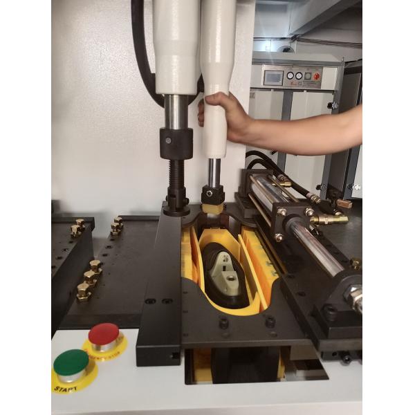 Hydraulic Shoe Sole Pressing Machine Sneaker Attaching Machine High Accuracy Compact