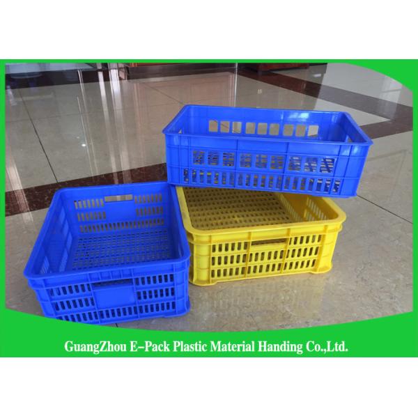 Standard Sizestackable Plastic Storage Bins , Mini Load Plastic Shipping Crates