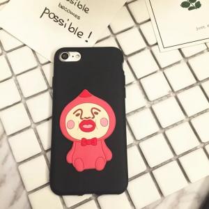 Quality Soft Silicone DIY 3D Peach Jun Super Mario Handmade Cell Phone Case Back Cover For iPhone 7 6s Plus for sale