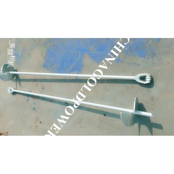 Pole Line Hardware Galvanized Earth Ground Anchor