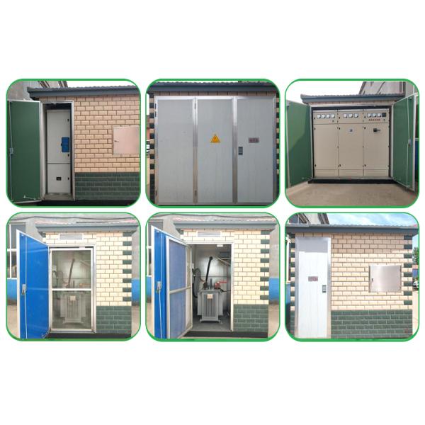 Box Type Transfomer Substation With Switchgear Electrical Main Switchboard Metal-Clad Power Distribution System