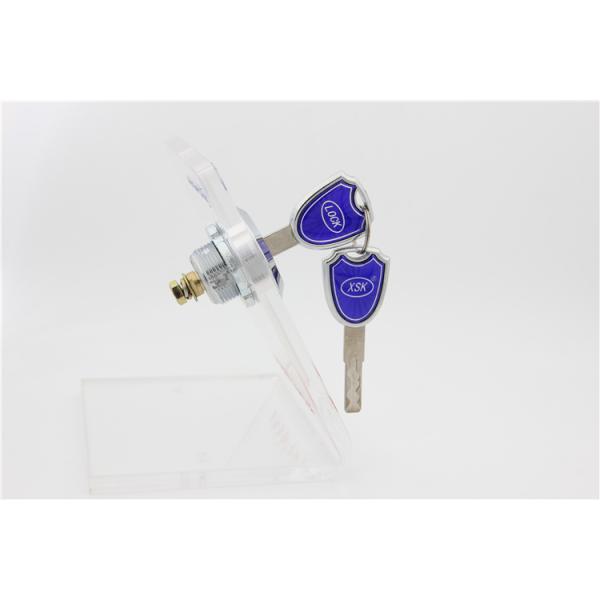 25.5mm Effective Length Wardrobe Lock Delicate Key Two Position Key Pull