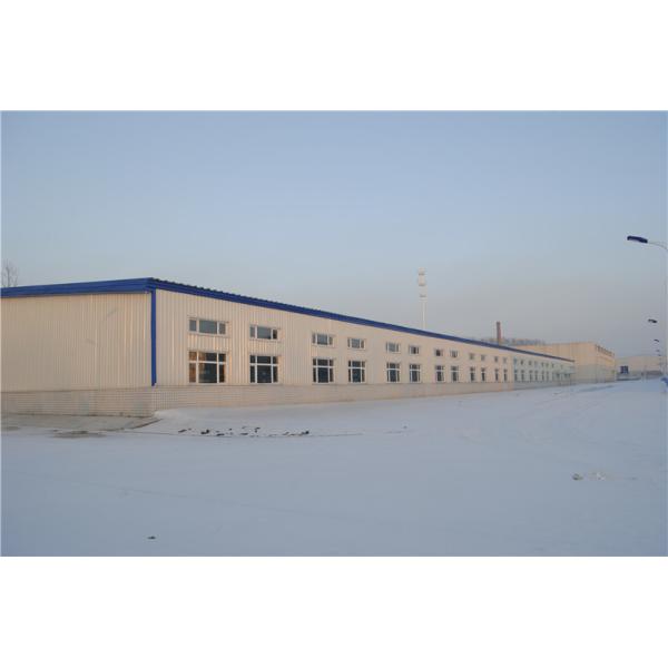 Steel structure warehouse construction