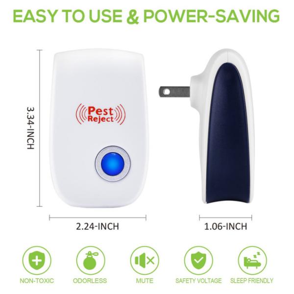 Mosquito Killer ultrasonic insect killer Repeller Reject Rat Mouse Insect Repellent