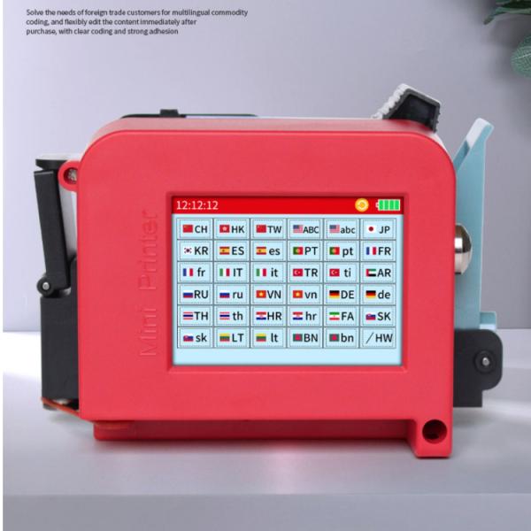 12.7mm Mini130 Portable Inkjet Printer for Construction Site Identification Solutions