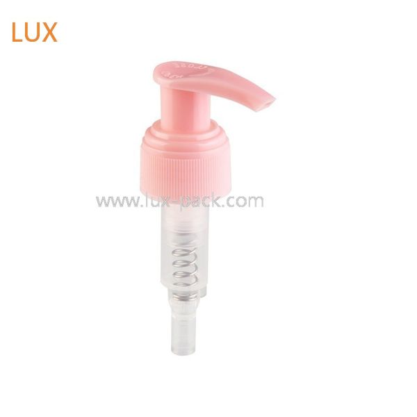 304 Spring Plastic Lotion Pump with A Type Cap and Matt Closure for Secure Leak-proof Dispensing
