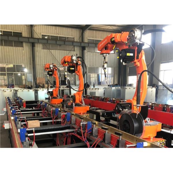 High Precision Automatic Robot Welding Machine Space Saving
