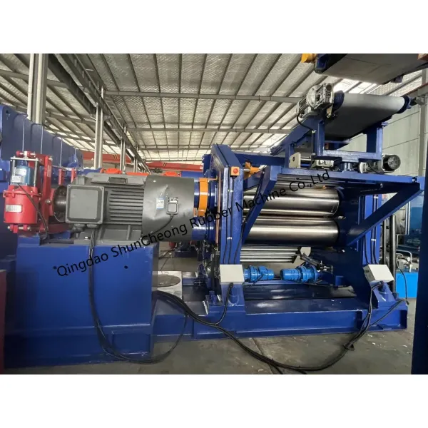 High Accuracy PLC Control 3 Roller Textile Fabric Calender