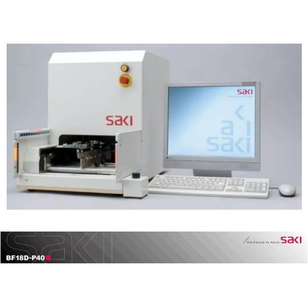 Saki AOI BF18D-P40 In Good Condition Offline PCB Testing Machine