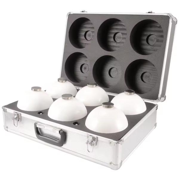 Diameter 145mm, Scanner Spheres Laser Scanner Reference Sphere with Hard Case for Surveying