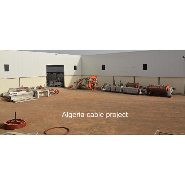 Electric Rigid Frame Cable Stranding Machine For Copper Wire Cores 35mm²- 400mm²
