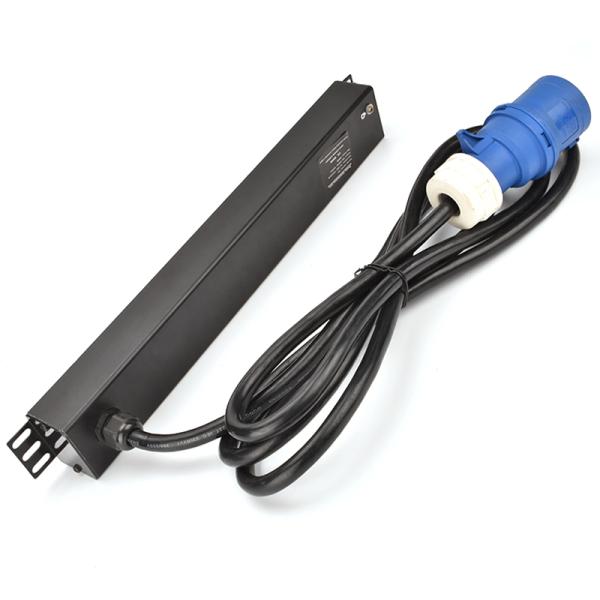 8 Way UK Type PDU Extension Socket With On/Off Switch, Surge