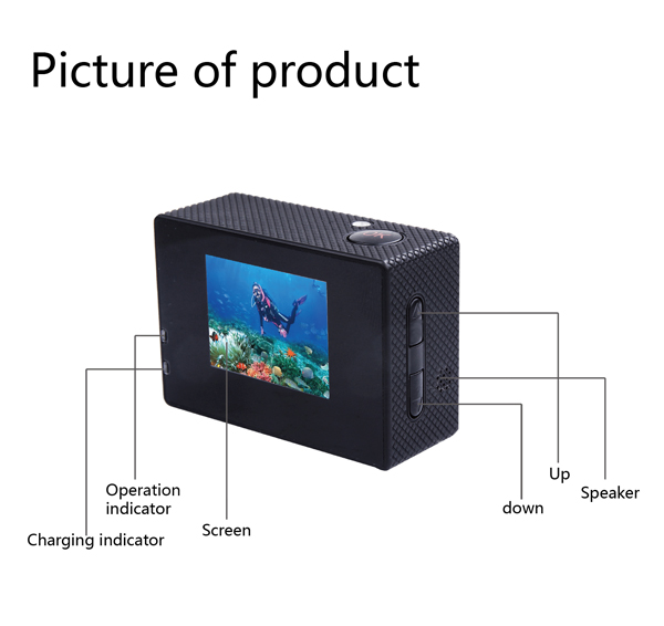 HD Digital Video Camera/ Wifi APP Smart Mini Digital Camera Ultra-Slim TG2/ Digital Camera
