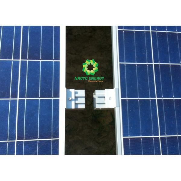 Commercial Aluminium Solar Panel Mounting System , Solar PV Ground Mount Systems