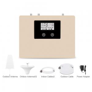 China 70dB Gain 3G Signal Booster 850MHz 1900MHz Dual Band Repeater on sale