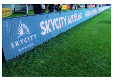 Stadium Perimeter LED Display High Energy Efficiency and 1/3 Scale Constant Current Drive Mode for Low-Cost Sports Venues