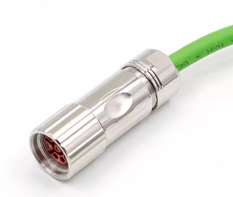 M23/923 Aviation Connector 6 8-Pin Servo Motor Encoder Power Plug Power Socket