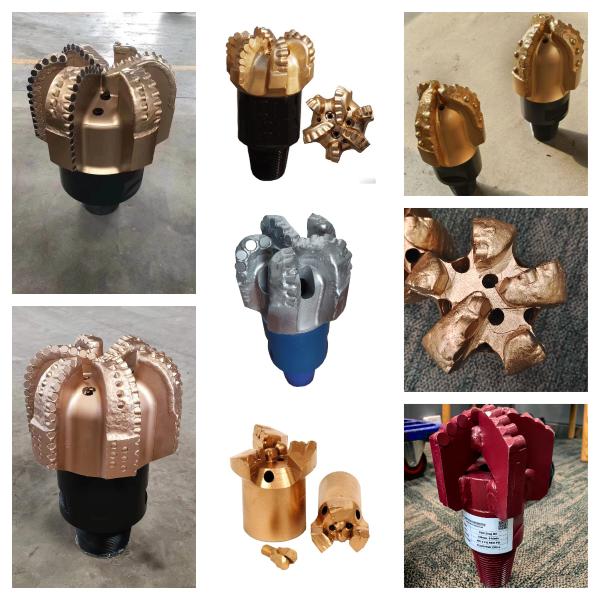 Drag Bit 3 Wing 8 3-4 Inch drag bits well drill bit