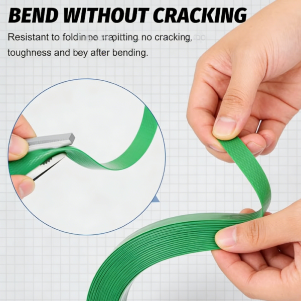 9-32mm Durable PET Polyester Green Packing Strapping Band Pet Plastic Packing Strap