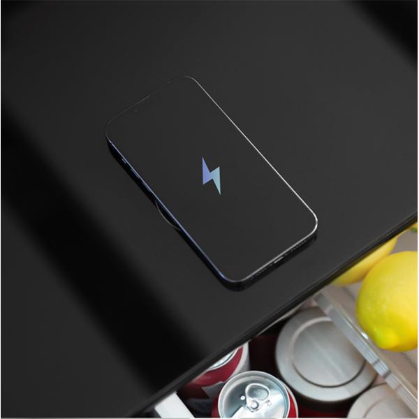 Wireless Charging Smart Tea Side Table With Compressor And 110-240V Voltage For Bedroom