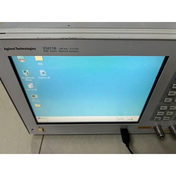 Agilent E5071B 8.5 GHz ENA Rf Vector Network Analyzer VNA Used