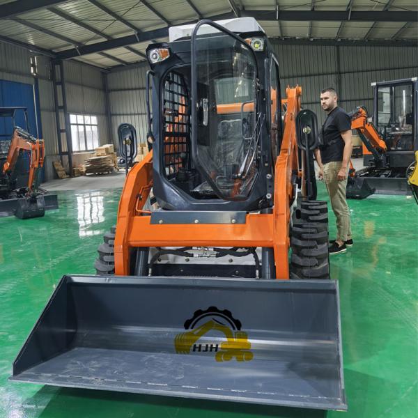 Case Skid Steer Loader S18 4x4 Wheel Drive with Unloading Items Function